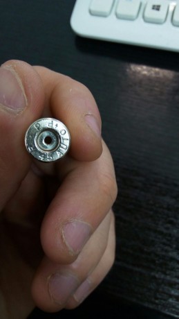 VENDO VAINAS DEL CALIBRE 45 AUTO REMINGTON DESEMPISTONADAS NUEVAS A ESTRENAR 
100 UNIDADES 15 EUROS + 00