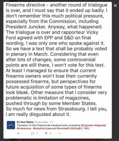 No sé si estais al tanto de esta noticia:

https://ukshootingnews.wordpress.com/2015/11/17/the-eu-will-publish-a-total-semi-auto-rifle-ban-proposal-tomorrow/

Pero 131