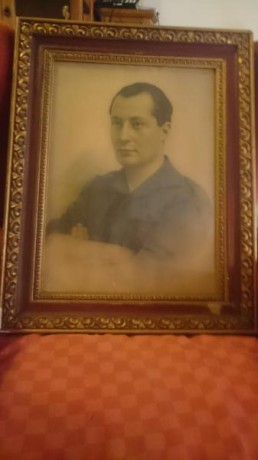 Vendo fotografia original de Jose Antonio Primo de Rivera con iniciales del fotografo A.Cortes en su parte 02