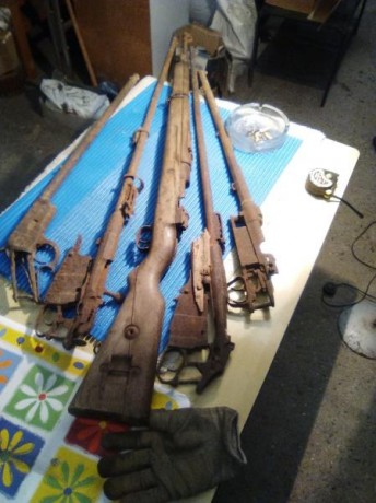 Hola buenas venderia el lote completo, de estos hallazgos de la retirada de la guerra civil, eran encontrados 01