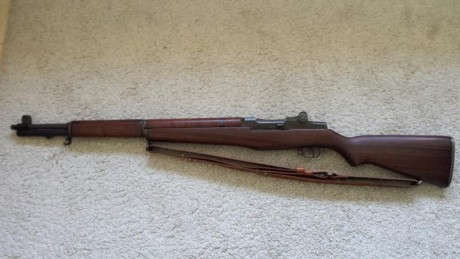 Vendo rifle Garand M1 Calibre 30-06. Es el de las fotos. Está en perfecto estado de tiro
Precio: 1.100 00