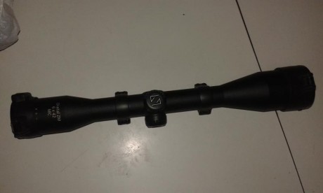 Vendo visor ZEISS diatal 6 X 42 como nuevo con anillas y protectores de oculares de suelta rápida  320 00