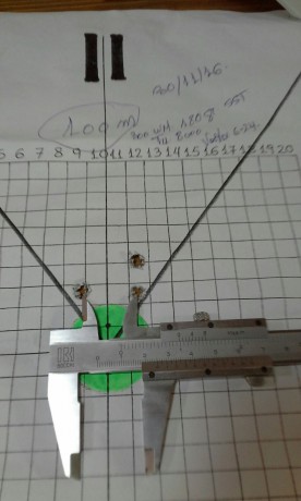 Bueno, pues os cuento.
Aprovechando que tuve que poner el  rifle a tiro tras la caída del otro día, le 21