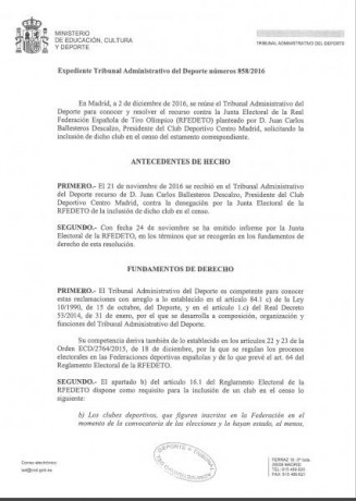  La candidatura de Juan Carlos Ballesteros Gana las Elecciones de la Federación Madrileña de Tiro  101
