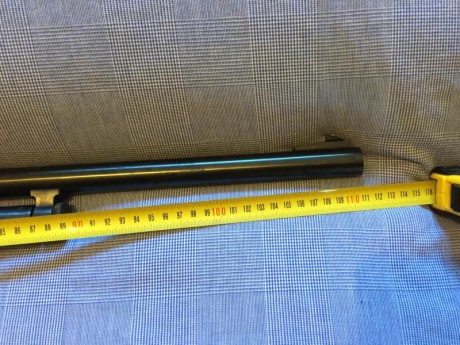 Se venden con dos cañones intercambiables de distinta longitud ,adquirida por herencia sin apenas uso, 01