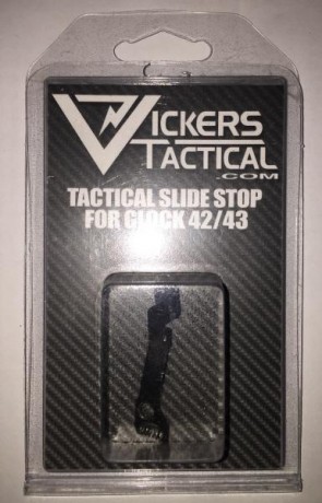 Se vende esta magnifica retenida de la corredera sobredimensionada fabricada por VICKERS TACTICAL en USA.
Esta 00
