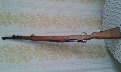 Vendo mosquetón Mauser modelo Coruña 1943 en excelente estado igual para tiro como colección fabricado 01