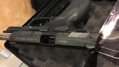 hola a todos, vendo pistola compacta calibre 9mm pb, marca grand power modelo k100.en perfecto estado 02