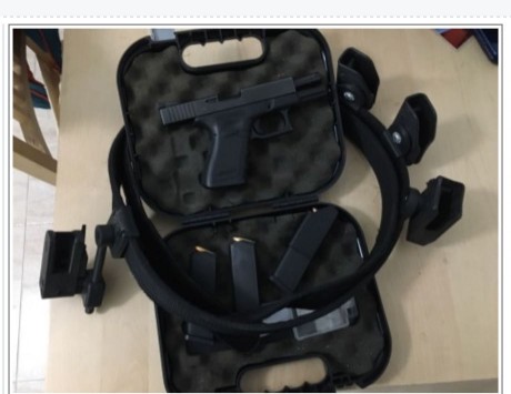 El Kit consiste en:
- Cinturón HS de 125cm con Velcro: 37€ PVP
 Funda y portacargadores.JPG 
- Funda HS: 01