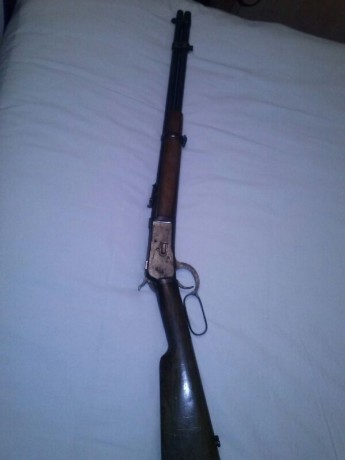 Carabina ´Tigre original, con la patente de Winchester Modelo 1892 calibre 44-40. En perfecto estado de 00