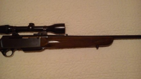 Rifle FN Browning Bar I, en calibre 300 WM, con monturas completas originales Appel y visor Bushnell 3x9x40. 00