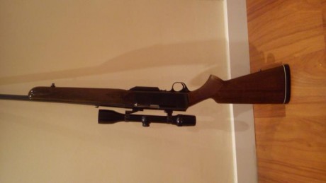 Rifle FN Browning Bar I, en calibre 300 WM, con monturas completas originales Appel y visor Bushnell 3x9x40. 11