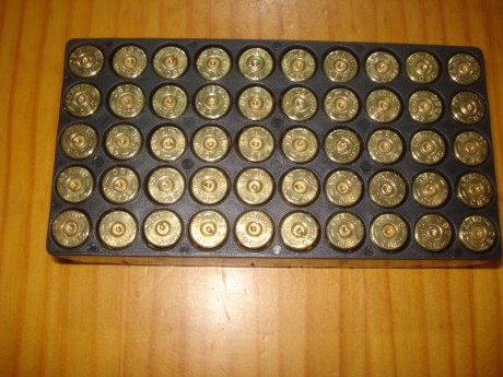 Hola,

Vendidas 250 vainas marca Magtech CBC del .45 ACP con un solo tiro, pasadas por Tumbler y en sus 01