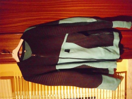 Vendo chaqueta ropa interior.

La chaqueta esta usada, pero en buenas condiciones

La talla es una "M" 00