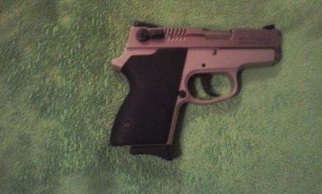 Vendo pistola smith and wesson 9mm CS9 Chiefs Special compacta guiada en F, se entrega con maletín original 61