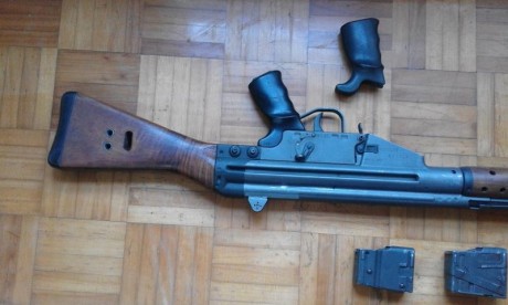 Vendo Cetme C, calibre 307 Win., va con dos cargadores uno de tres y otro de cinco, correa de tres puntos, 81