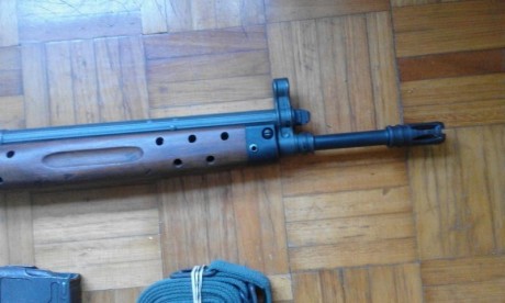 Vendo Cetme C, calibre 307 Win., va con dos cargadores uno de tres y otro de cinco, correa de tres puntos, 80