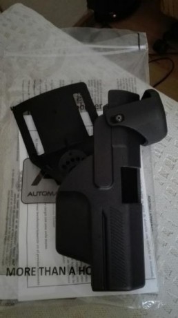 Vendo funda Automatic Holster, modelo AH_B92 para Beretta 92 sin usar, precio 45€ + envio.  
junra007@gmail.com
video 00