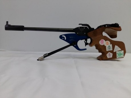 Vendo pistola libre MACTHGUNS MG5E ( disparador electrónico ) por cambio de modalidad.
Precio 700€.

 00