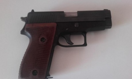 Buenas noches

Pongo en venta pistola  SIG SAUER P225 en calibre 9mm Pb, versión compacta de la mítica 01