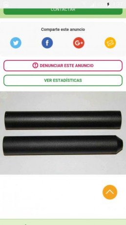 Uno pide por un Pietta niquelado con sus certificados, 2000 euros, jajaja.

Y el otro anuncio, no comete 40