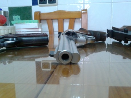Reduzco mi plantilla... WALTHER GSP EXPERT Cal.22, S&W Target Champion 357 y Norico 45 cuatro pulgadas. 31