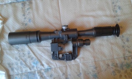 Vendo visor nuevo de 6 X 36 aumentos para fusil Dragunov  y  Tigre , también se puede montar sobre la 00