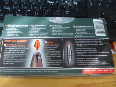 Hola,

Vendidas 100 vainas RWS, se puede cerrar gracias. 11