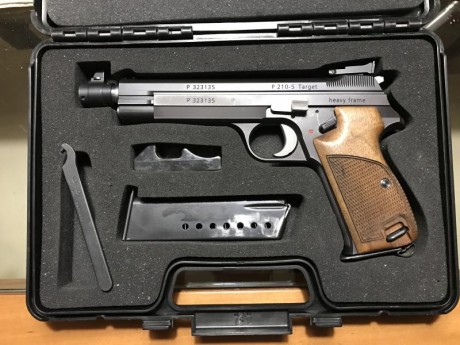 VENDIDA SIG P210-5 Heavy Frame , de las suizas , antes de que pasarán a ser fabricadas por la SIG SAUER 00
