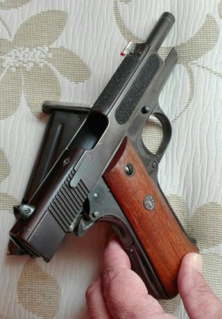 VENDO PISTOLA LLAMA MODELO X (CREO), CON UN CARGADOR DE 9 CARTUCHOS, ESTA EN BUEN ESTADO DE USO.  EL PUNTO 01