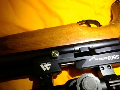 Hola a todos
Hace cosa de un mes que tengo una Air Arms S500 xtra fac calibre 5,5, a la que le puse un 00