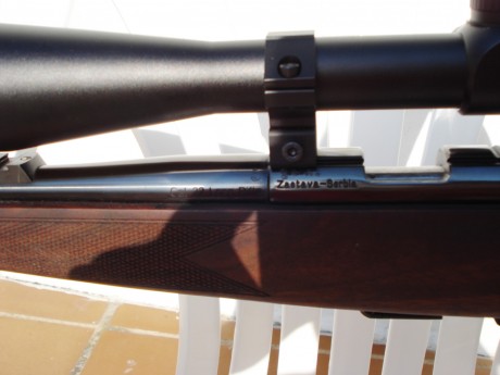 bueno, como lo prometido es deuda aqui tenéis las fotos que me habéis pedido
de mi nueva carabina zastava 00