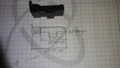 Vendo los siguientes alzas y puntos de pistola:

1.- 45 € (S&W MP9)
2.- 65 € (según fresado del arma)
3.- 82