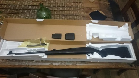 Vendo este rifle en perfecto estado y con media caja de municion disparada.
Cargador extra...también conservo 02