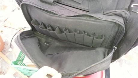 Vendo bolso de tiro CEED EDGE DINAMICS XL especial para ipsc varios compartimentos con otro bolso interior 01