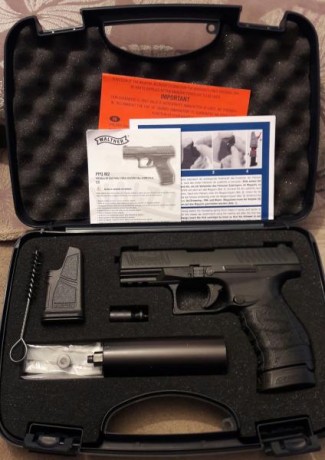   Vendo en Madrid esta preciosa WALTHER PPQ M2 detonadora (Fogueo - de venta libre a mayores de 18 años). 00