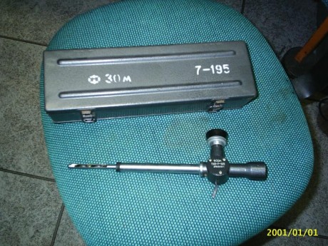 Vendo un colimador para rifles del calibre 30 ruso en su caja original y con todos los accesorios.
El 01