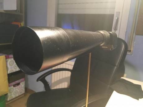 Vendo este telescopio de 20 aumentos, tiene muy buena definición, es de cuerpo metálico y fue fabricado 02