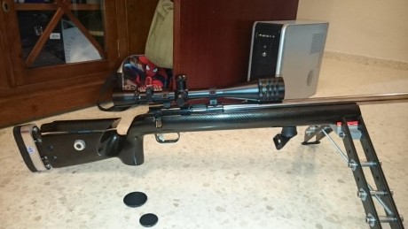 Hola voy a vender esta culata para anschutz acción redonda,  con un bote de pasta para encamar acciones. 20