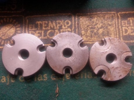vendo tres shell plate para lee pro 1000
Nº1: Para todos los calibres 38/357 y ademas 256 wing mag y colt 10