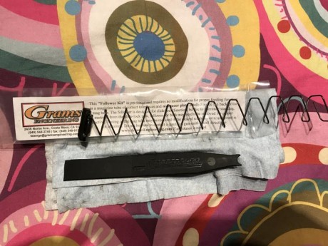 Hola
Vendo teja y muelle GRAMS para cargadores de 9 mm , SPS, STI o Infinity,tamaño 170 mm más espaciador 01