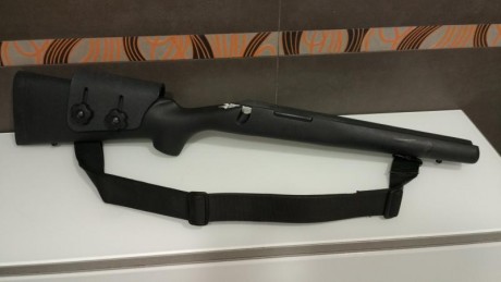 He comprado una GRS a un compañero del foro así que la original no la necesito.
Le puse unas anillas en 42