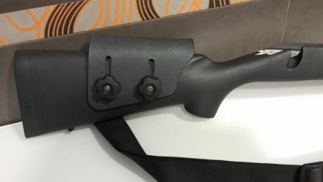 He comprado una GRS a un compañero del foro así que la original no la necesito.
Le puse unas anillas en 40