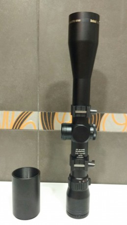 El tubo es de 30 mm. y la retícula es una mil-dot. Va con su caja, documentación y parasol. 
Se puede 12