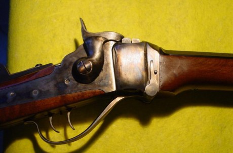 Vendo mi magnifico rifle Sharps en calibre 45-70 Gov. prácticamente nuevo
Fabricado por IAB con cañón 00