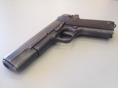 Vendo esta pieza de colección. Se trata de una Colt 1911 original de la Primera Guerra Mundial, fabricada 10