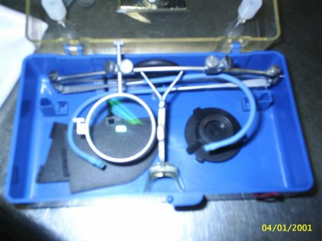 Vendo estas gafas Konoblock preparadas para tiro con pistola y alargadas de la barra de la nariz para 02