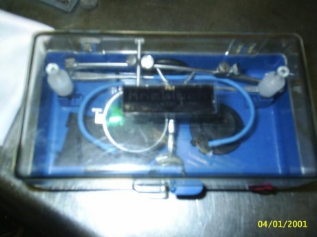 Vendo estas gafas Konoblock preparadas para tiro con pistola y alargadas de la barra de la nariz para 01