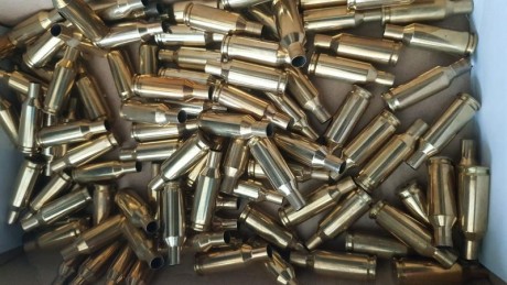 Vainas 6mmbr.
2 usos 
Unas 150 o más
0.20 unidad 00