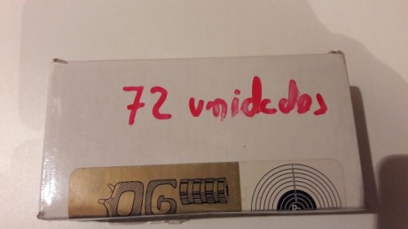 Se venden 72 puntas RG 240 grains por 15 euros  y 48 puntas nosler partition 170 grains calibre 30  son 02